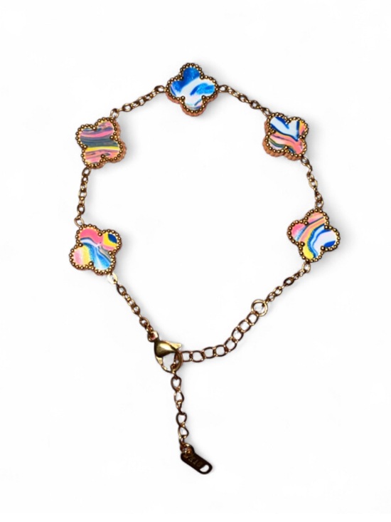 Jewelry - Multicolor Clover Bracelet